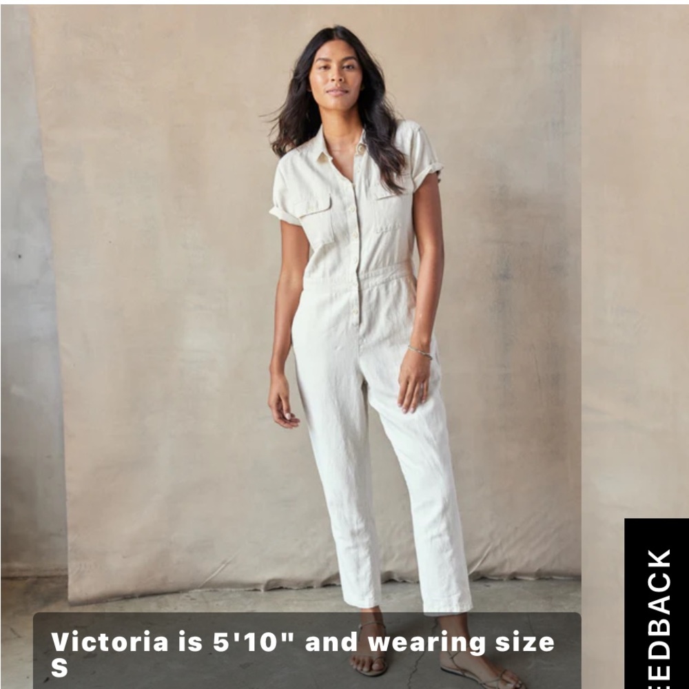 Outerknown sea jumpsuit new with tags medium